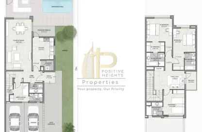 Townhouse - 3 Bedrooms - 5 Bathrooms for sale in The Pulse Beachfront - The Pulse - Dubai South (Dubai World Central) - Dubai