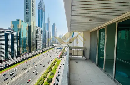 شقة - 3 غرف نوم - 4 حمامات للايجار في برج الرستماني أ - ابراج الرستماني - شارع الشيخ زايد - دبي
