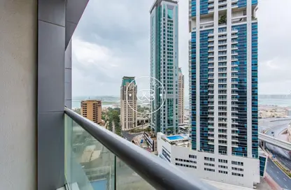 Apartment - 1 Bedroom - 2 Bathrooms for rent in Skyview Tower - Dubai Marina - Dubai