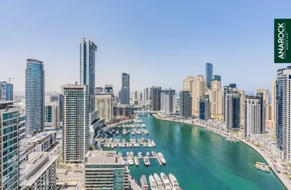 Apartment - 3 Bedrooms - 4 Bathrooms for sale in Silverene Tower A - Silverene - Dubai Marina - Dubai