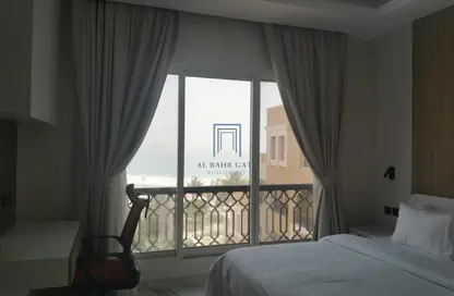 شقة - 1 حمام للايجار في فيروز - باب البحر - جزيرة المرجان - رأس الخيمة
