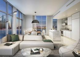 Penthouse - 3 bedrooms - 2 bathrooms for sale in Palace Beach Residence - EMAAR Beachfront - Dubai Harbour - Dubai
