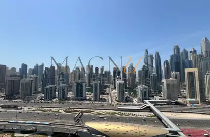 Apartment - 1 Bedroom - 2 Bathrooms for rent in Green Lakes Towers - JLT Cluster S - Jumeirah Lake Towers - Dubai
