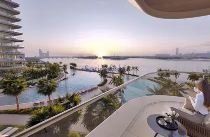 Water View image for: Apartment - 4 Bedrooms - 6 Bathrooms for sale in Serenia Living Tower 2 - Serenia Living - Palm Jumeirah - Dubai, Image 1