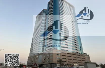 شقة - 2 غرف نوم - 3 حمامات للبيع في برج كونكر - شارع الشيخ مكتوم بن راشد - عجمان
