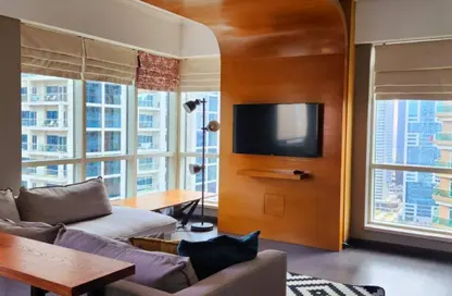 شقة - غرفة نوم - 2 حمامات للايجار في المجرة  1 - المجرة - دبي مارينا - دبي