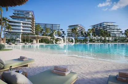 Pool image for: Apartment - 3 Bedrooms - 4 Bathrooms for sale in Bay Residences - Dubai Islands - Deira - Dubai, Image 1