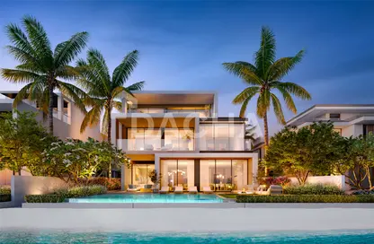 Villa - 5 Bedrooms - 6 Bathrooms for sale in Palm Jebel Ali Frond K - Palm Jebel Ali - Dubai