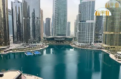 Apartment - Studio - 1 Bathroom for rent in Dubai Arch - JLT Cluster G - Jumeirah Lake Towers - Dubai