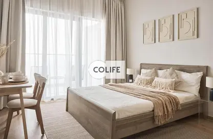 Apartment - Studio - 1 Bathroom for rent in Azizi Aura - Downtown Jebel Ali - Dubai