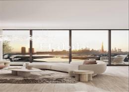 Living Room image for: Apartment - 1 bedroom - 2 bathrooms for sale in Kempinski Residences The Creek - Al Jaddaf - Dubai, Image 1