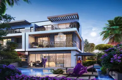 Townhouse - 4 Bedrooms - 4 Bathrooms for sale in Violet 4 Phase 2 - Damac Hills 2 - Dubai
