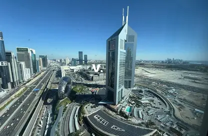 شقة - غرفة نوم - 2 حمامات للايجار في برج  UP - شارع الشيخ زايد - دبي