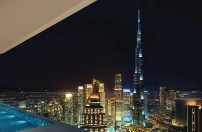 صورة لـ مبنى خارجي شقة - 2 غرف نوم - 3 حمامات للبيع في اكسكوزيت ليفينج ريزيدنسز - برج خليفة - دبي وسط المدينة - دبي ، صورة رقم 1
