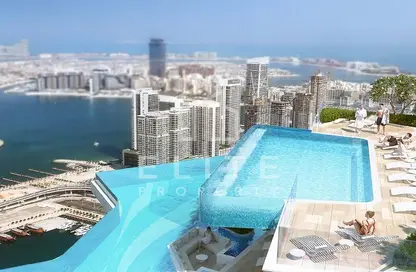 Apartment - 4 Bedrooms - 4 Bathrooms for sale in Habtoor Grand Residences - Dubai Marina - Dubai