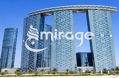Apartment - 1 Bedroom - 2 Bathrooms for sale in The Gate Tower 2 - Shams Abu Dhabi - Al Reem Island - Abu Dhabi