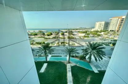 Balcony image for: Apartment - 1 Bathroom for rent in Q Residence - Al Raha Beach - Abu Dhabi, Image 1