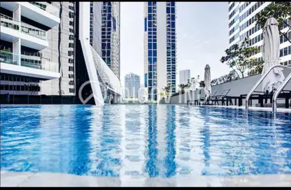 شقة - 1 حمام للايجار في ماركيز سكوير تاور - الخليج التجاري - دبي