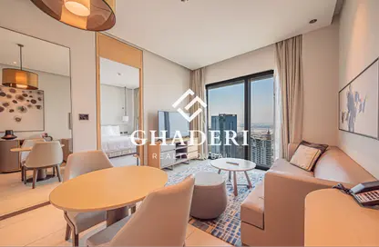 Apartment - 1 Bedroom - 1 Bathroom for rent in Jumeirah Gate Tower 2 - The Address Jumeirah Resort and Spa - Jumeirah Beach Residence - Dubai