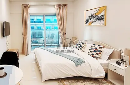 Apartment - Studio - 1 Bathroom for rent in Hera Tower - Dubai Sports City - Dubai