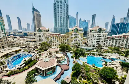 Apartment - 3 Bedrooms - 4 Bathrooms for rent in Al Murooj Complex - Zabeel - Dubai