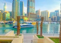 Water View image for: Apartment - 2 bedrooms - 3 bathrooms for rent in Al Sahab 1 - Al Sahab - Dubai Marina - Dubai, Image 1