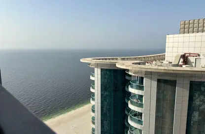 شقة - غرفة نوم - 2 حمامات للايجار في برج الكورنيش - الرميلة - عجمان