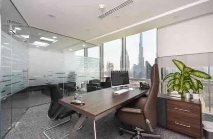 Office Space - Studio - 1 Bathroom for rent in Emirates Financial Towers - DIFC - Dubai