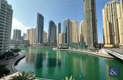 Water View image for: Apartment - 2 Bedrooms - 2 Bathrooms for sale in Orra Harbour Residences and Hotel Apartments - Dubai Marina - Dubai, Image 1