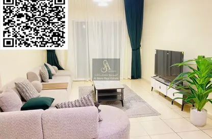 شقة - غرفة نوم - 2 حمامات للبيع في أورينت تاور 1 - أورينت تاور - البستان - عجمان شقة - غرفة نوم - 2 حمامات للبيع في أورينت تاور 1 - أورينت تاور - البستان - عجمان