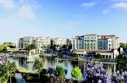 Apartment - Studio - 1 Bathroom for sale in Bloom Living - Zayed City (Khalifa City C) - Khalifa City - Abu Dhabi