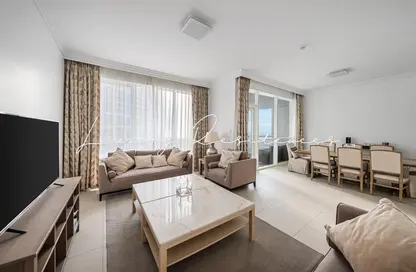 Apartment - 2 Bedrooms - 3 Bathrooms for rent in Al Bateen Residences - Jumeirah Beach Residence - Dubai