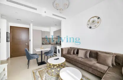Living / Dining Room image for: Apartment - 1 Bedroom - 1 Bathroom for rent in Sobha Creek Vistas Reserve - Sobha Hartland - Mohammed Bin Rashid City - Dubai, Image 1