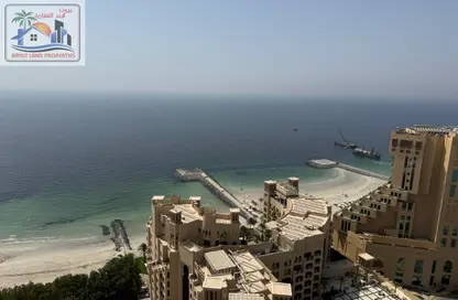 Apartment - 4 Bedrooms - 4 Bathrooms for rent in Ajman Corniche Residences - Ajman Corniche Road - Ajman