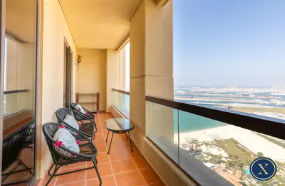 Apartment - 1 Bedroom - 1 Bathroom for rent in Sadaf 7 - Sadaf - Jumeirah Beach Residence - Dubai