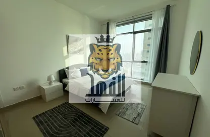 Apartment - 1 Bedroom - 2 Bathrooms for rent in Ajman Corniche Residences - Ajman Corniche Road - Ajman