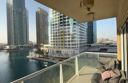 Apartment - 1 Bedroom - 2 Bathrooms for rent in Lake View Tower - JLT Cluster B - Jumeirah Lake Towers - Dubai