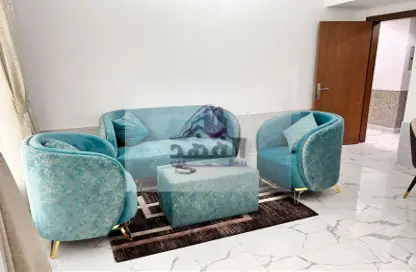Living Room image for: Apartment - 2 Bedrooms - 3 Bathrooms for rent in Oasis Tower - Al Rashidiya 1 - Al Rashidiya - Ajman, Image 1