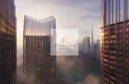 Apartment - Studio - 1 Bathroom for sale in Binghatti Skyrise - Business Bay - Dubai