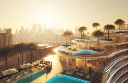 Apartment - Studio - 1 Bathroom for sale in Binghatti Aquarise - Business Bay - Dubai