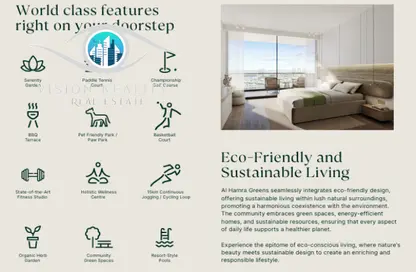 Apartment - 2 Bedrooms - 2 Bathrooms for sale in Al Hamra Waterfront - Al Hamra Village - Ras Al Khaimah