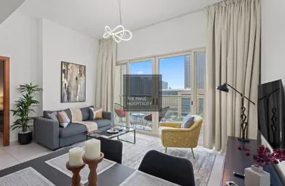 شقة - غرفة نوم - 2 حمامات للايجار في مارينا فيو  A برج - مارينا فيو - دبي مارينا - دبي