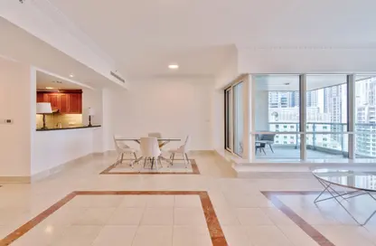 Apartment - 2 Bedrooms - 2 Bathrooms for rent in Al Mesk Tower - Emaar 6 Towers - Dubai Marina - Dubai
