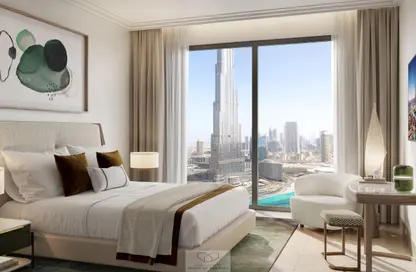 Apartment - 2 Bedrooms - 3 Bathrooms for sale in St Regis The Residences - Burj Khalifa Area - Downtown Dubai - Dubai