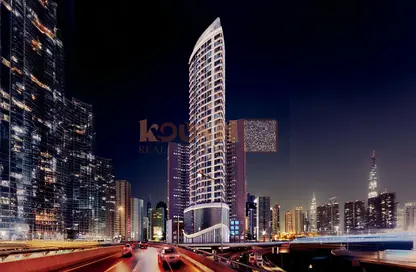 Apartment - 2 Bedrooms - 3 Bathrooms for sale in Tower C1 - Ajman Pearl Towers - Ajman Downtown - Ajman