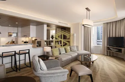 Hotel  and  Hotel Apartment - 2 Bedrooms - 3 Bathrooms for rent in Towers Rotana - Sheikh Zayed Road - Dubai