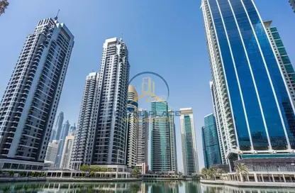شقة - غرفة نوم - 2 حمامات للايجار في ابراج جرين ليك - (JLT) مجمع S - أبراج بحيرة الجميرا - دبي