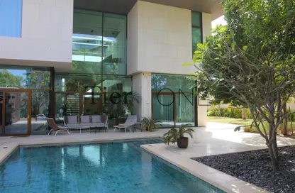 Pool image for: Villa - 3 Bedrooms - 5 Bathrooms for sale in Bulgari Resort  and  Residences - Jumeirah Bay Island - Jumeirah - Dubai, Image 1