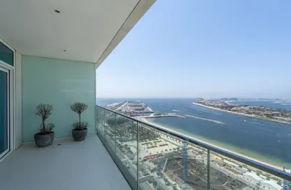 Apartment - 2 Bedrooms - 2 Bathrooms for rent in Sunrise Bay - EMAAR Beachfront - Dubai Harbour - Dubai