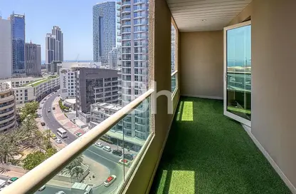 Apartment - 1 Bedroom - 2 Bathrooms for rent in Manchester Tower - Dubai Marina - Dubai